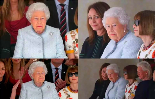 British Queen & London Fashion Show