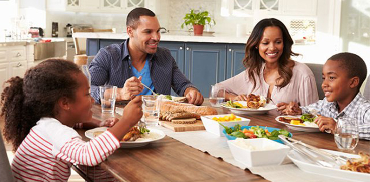 People Eating Healthy Snacks