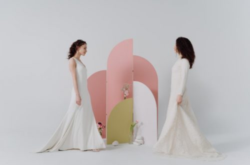 women with a white maxi dress