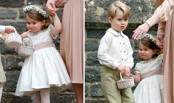 Princess Charlotte and Prince George