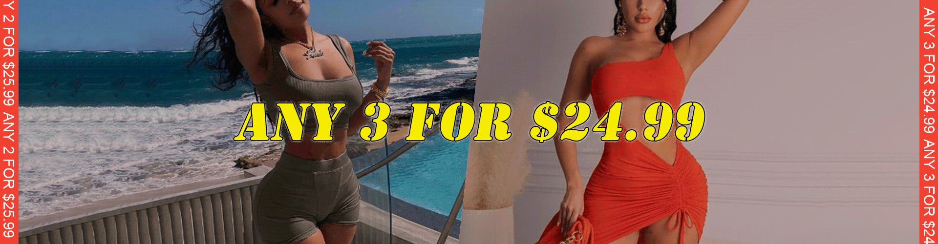 women's clothes promotion