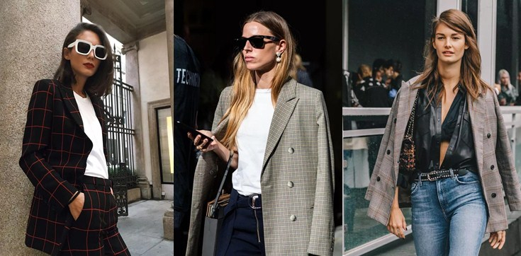 5 Different Ways To Dress Plaid Blazers Well This Season
