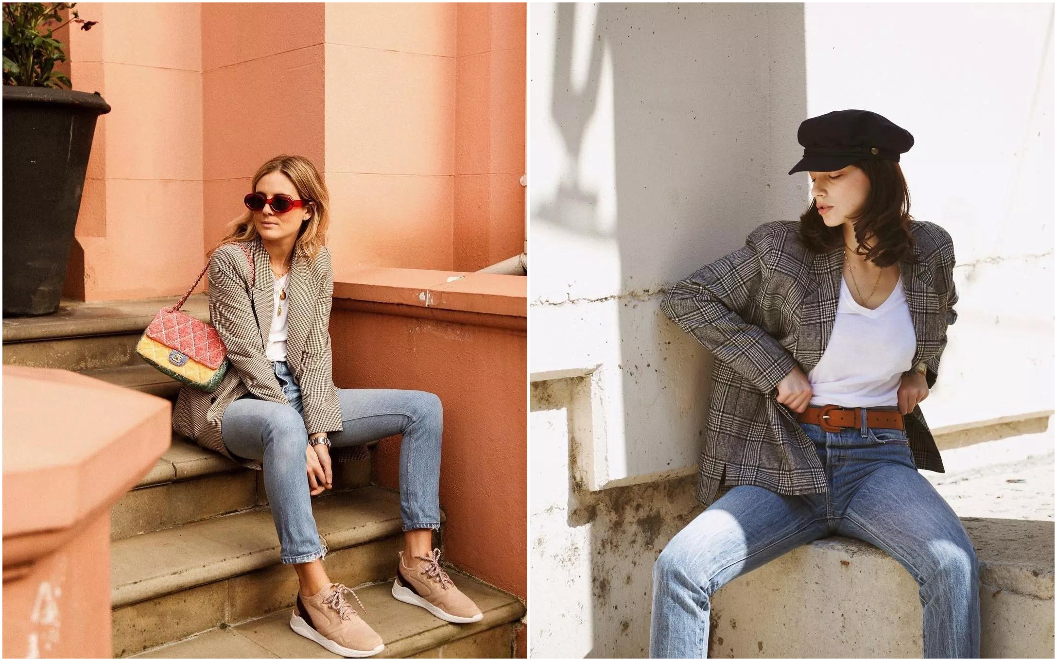 Plaid Blazer