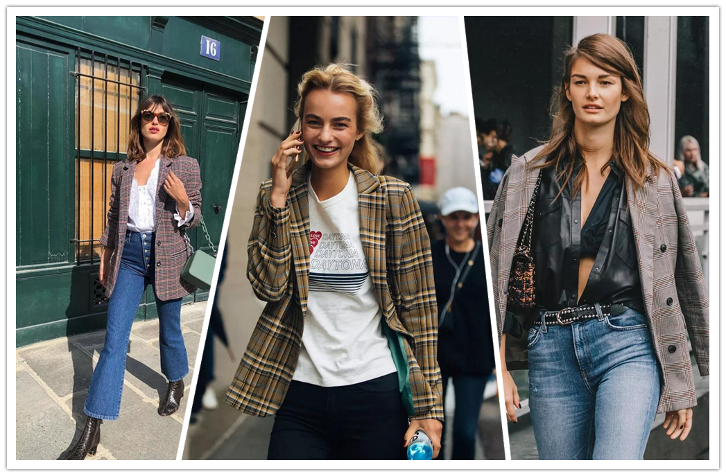 Plaid Blazers Style