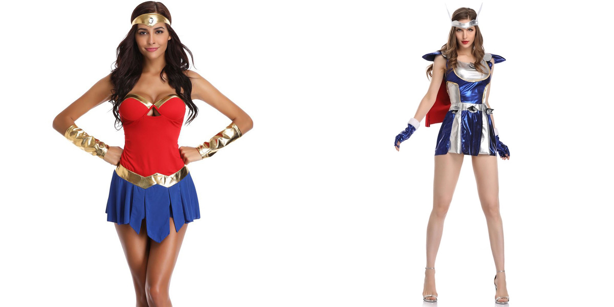 Wholesale7 Halloween Superhero Costumes