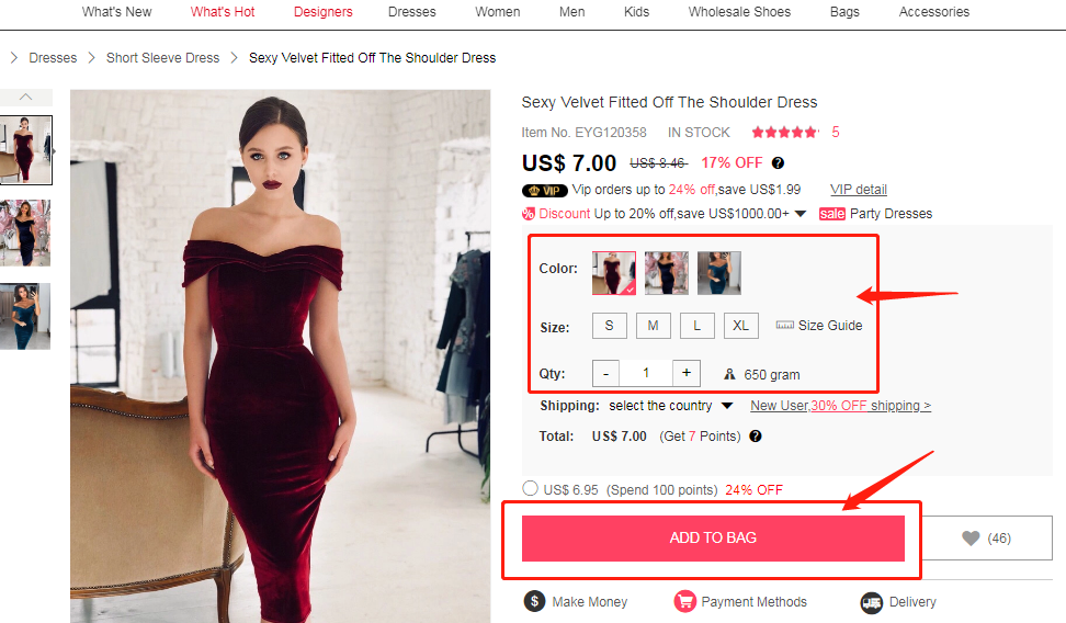 Wholesale7 shop