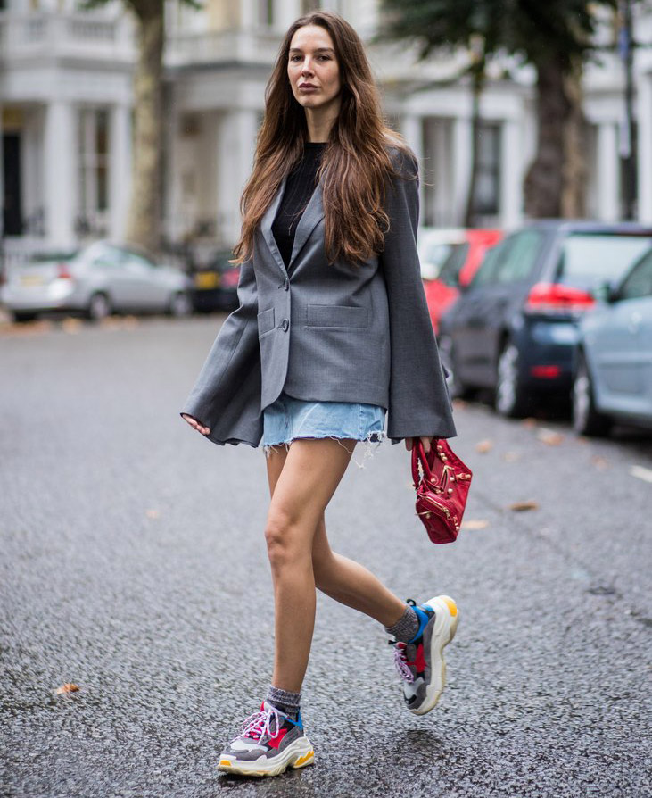 ugly sneakers street style