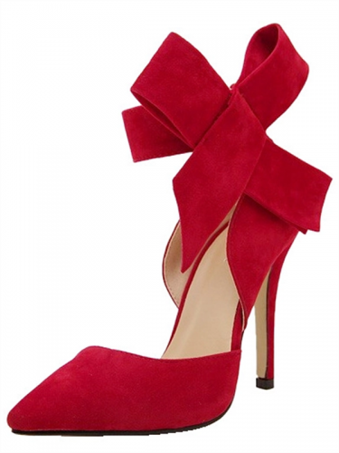 Euro Pointed Bow Closed Toe Pumps