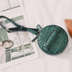 Fashion Crocodile Grain Mini Solid Hand Bag