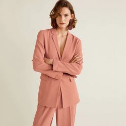 Fashion Solid Single-Breasted Female Blazers