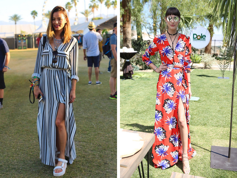 Maxi Dress and Sandals