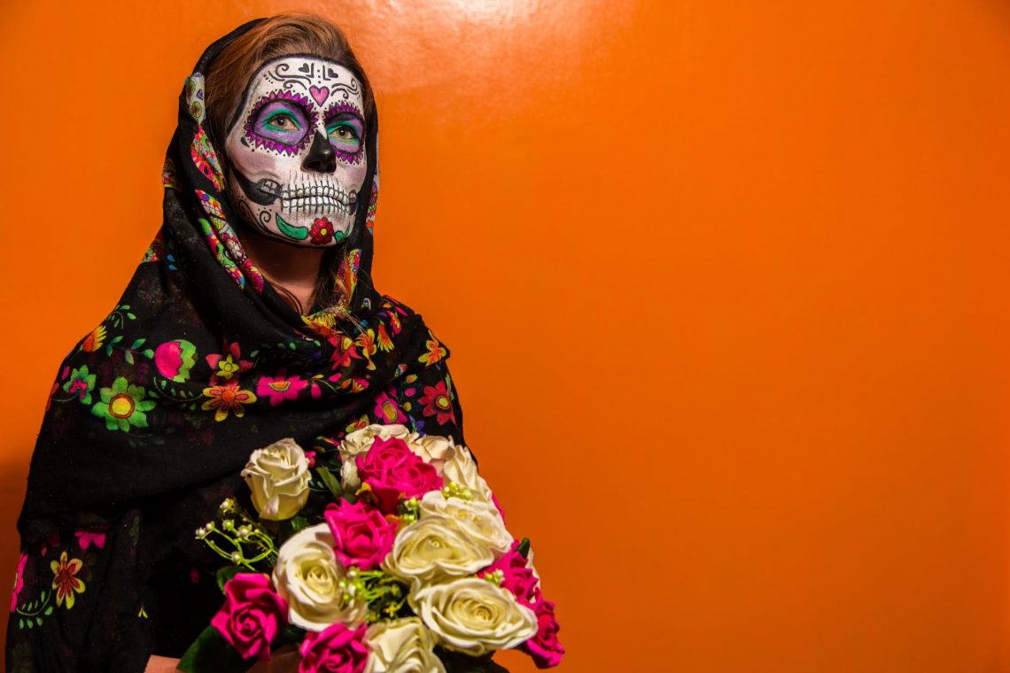 women with face paint