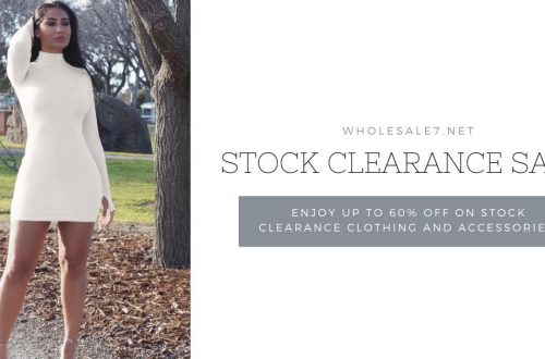 stock clearance sale for clothing shops