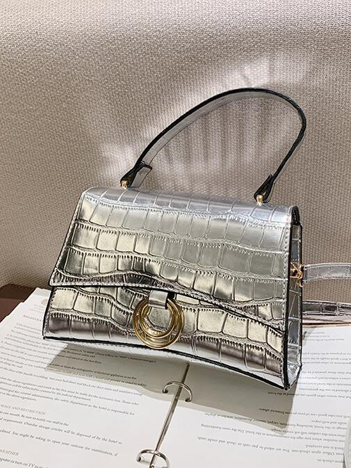 Vintage Alligator Print Handbags For Women