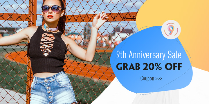 W7's 9th anniversary special sale