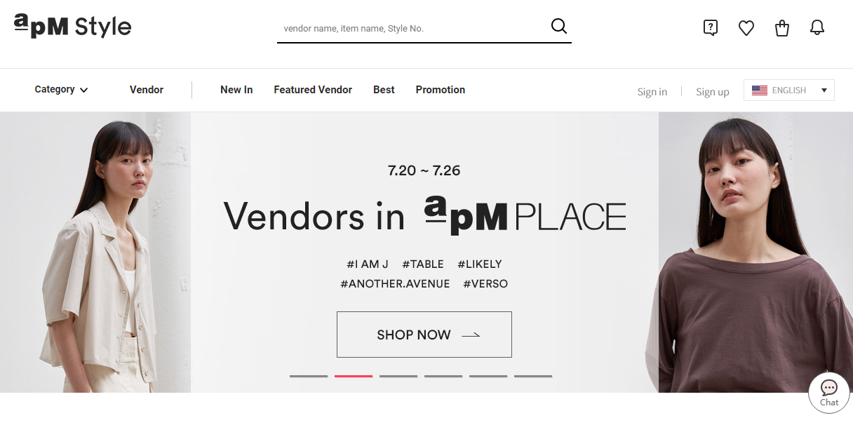 apm-wholesale korean fashion clothing store