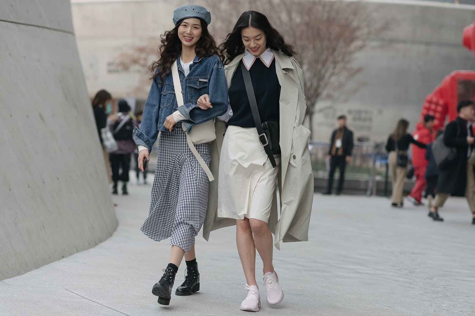 women wearing korean clothes