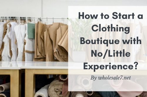 start a clothing boutique with no experience