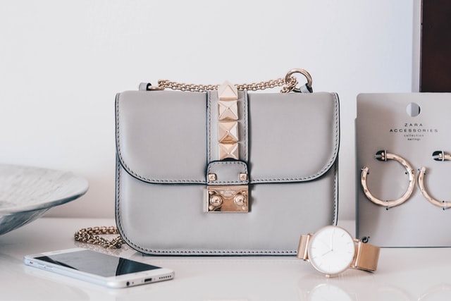 Silver bag