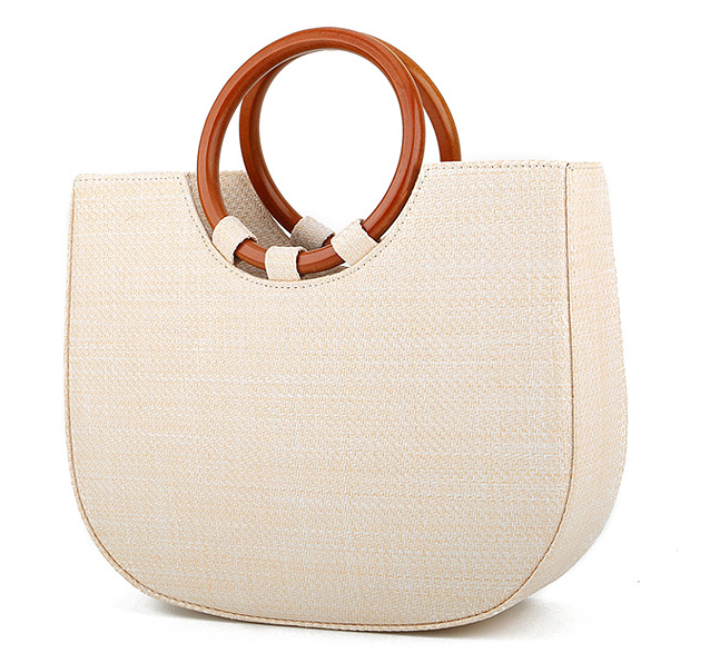 Small woven handbag