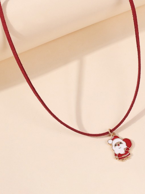 Alloy Material Christmas Trendy Necklace