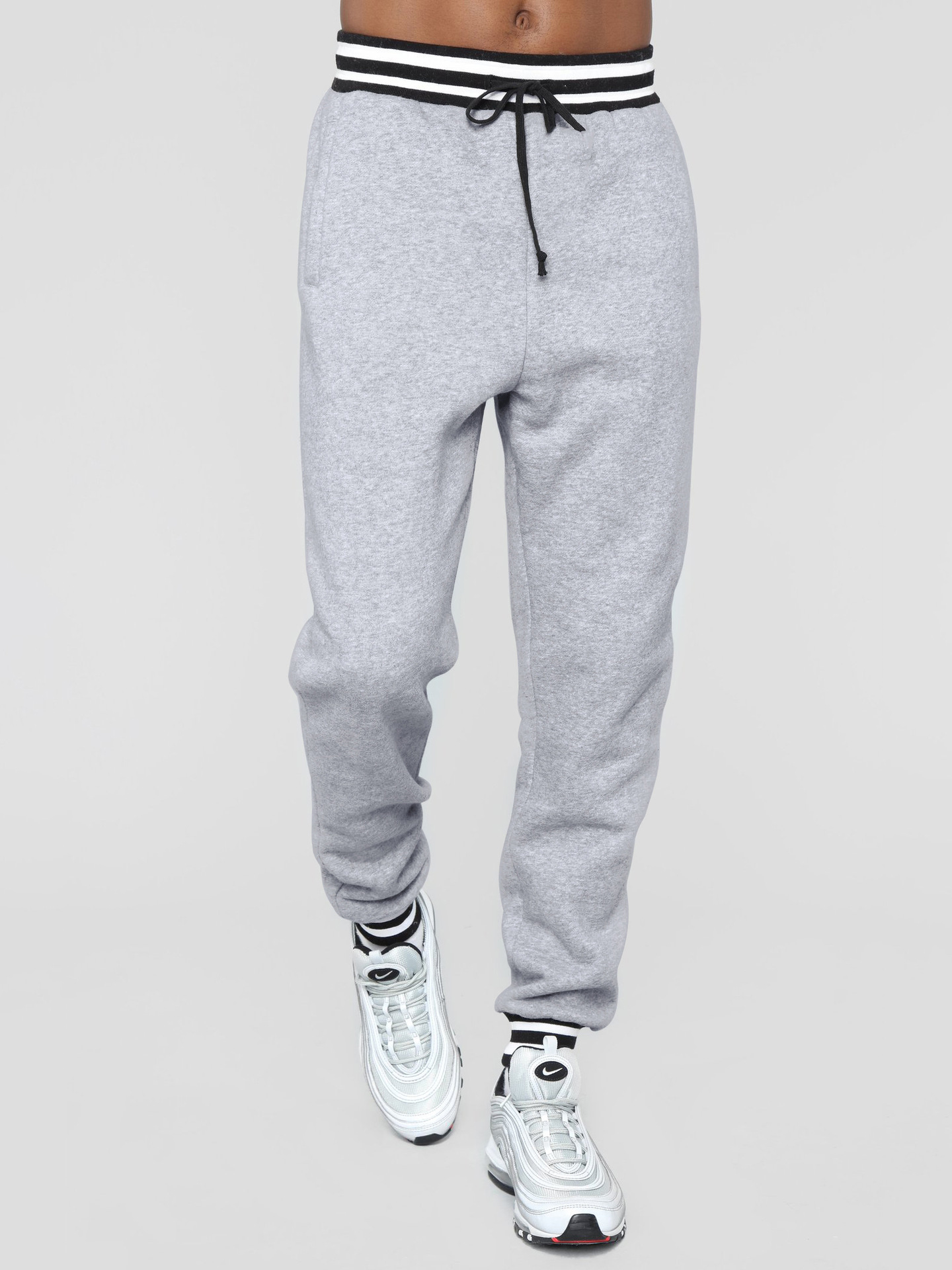 Casual Drawstring Jogger Pants Men