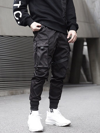 Personality Cargo Harem Long Pants Men