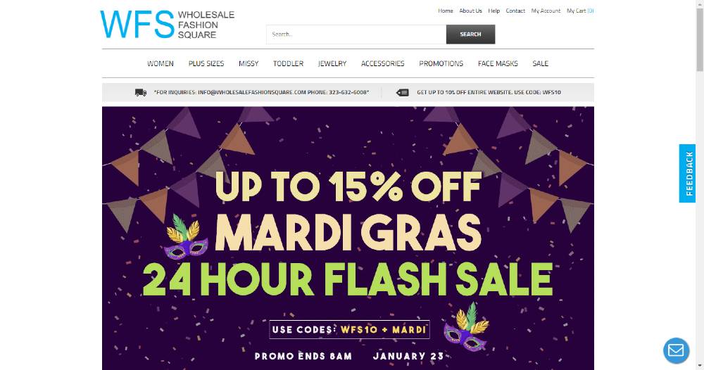 Wholesale Fashion Square