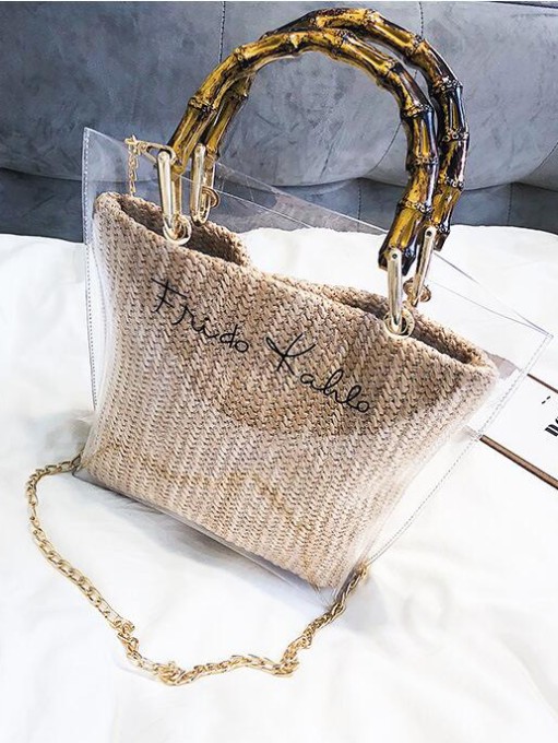 New Letter Patchwork Designer Shoulder Bags