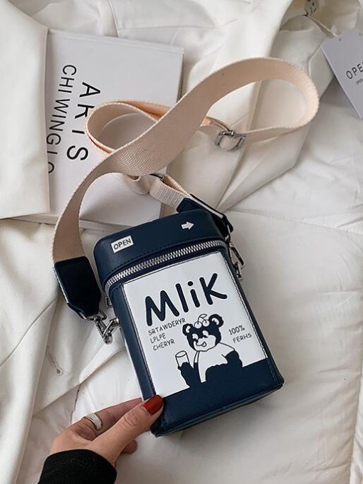 New Print Letter Small Shoulder Bags
