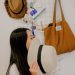 canvas yellow bag