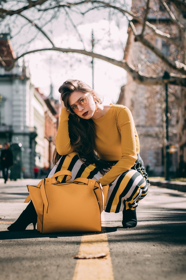 yellow bags