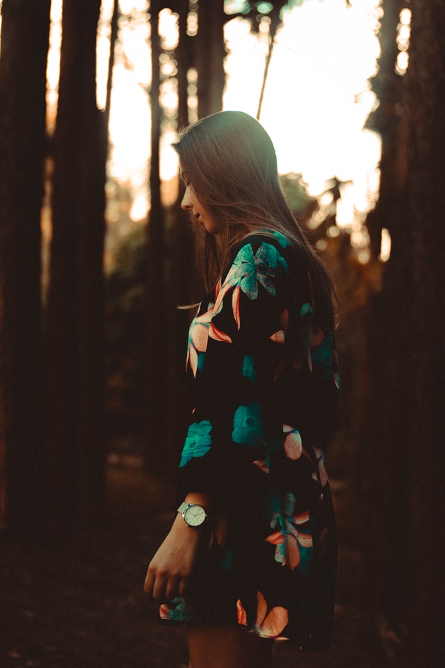 Frosty wind dress