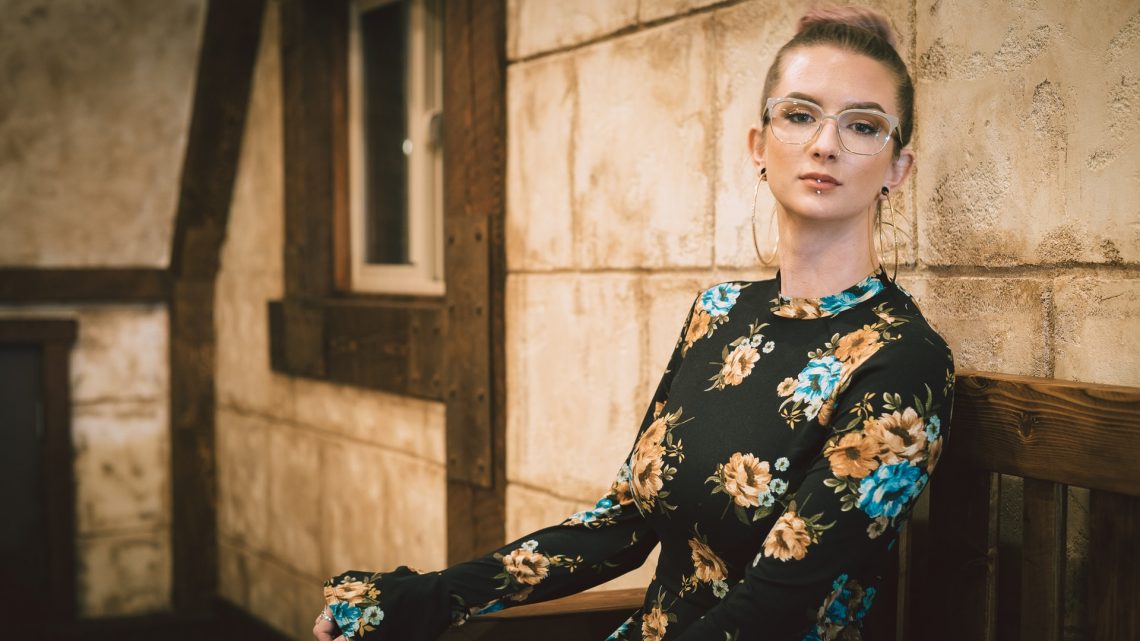 Long Sleeve Floral Midi Dress