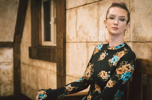 Long Sleeve Floral Midi Dress