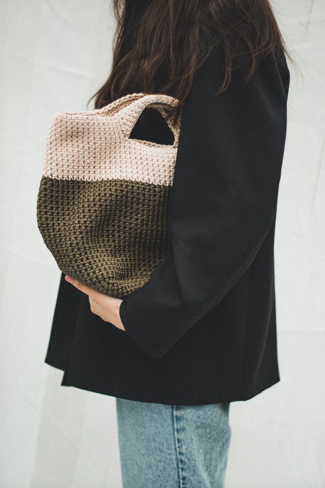 Weaving handbag
