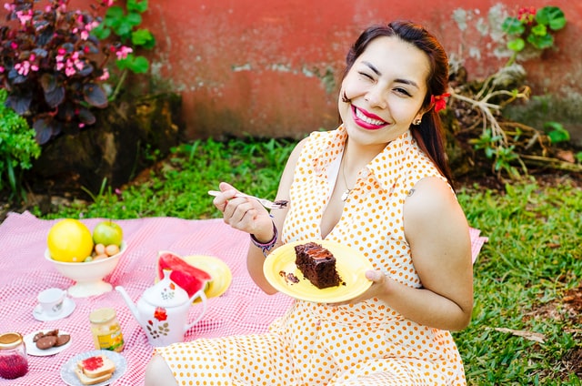 fresh polka dot maxi dresses