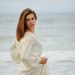 women's beige dress