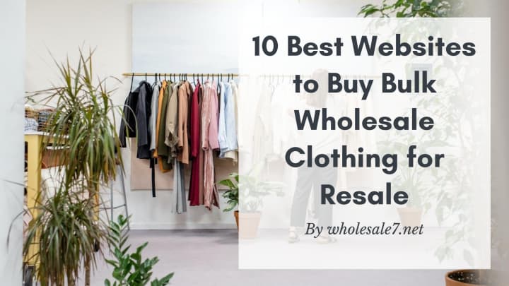 Buy Bulk Wholesale Clothing for Resale
