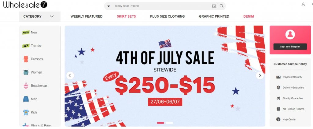 Wholesale7.net - Top Wholesale Marketplace