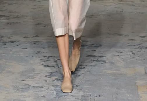 shoe trends 2025-Square-toe shoes