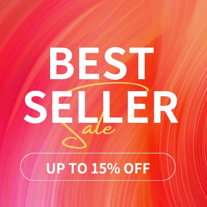 best seller - up to 15% off